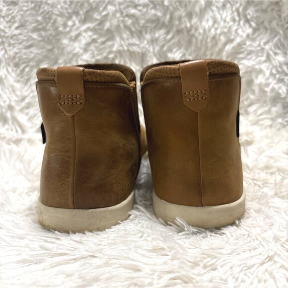 Teva Willow Chelsea 1018196 Women’s US 8.5 Brown Leather Ankle Boot Flat - Picture 6 of 7